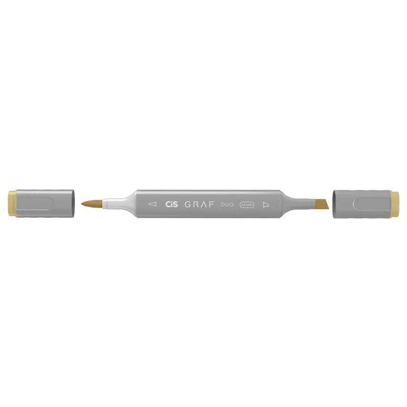 Marcador Artistico Cis Graf Duo Brush Bronze Green - 42
