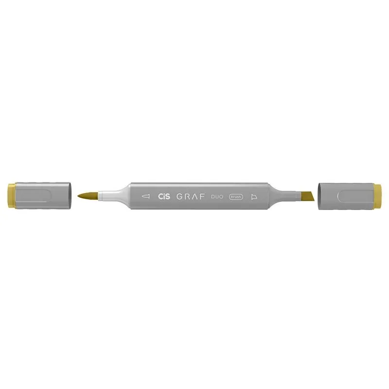 Marcador Artistico Cis Graf Duo Brush Fresh Yellow