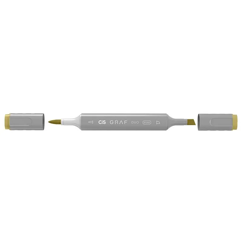 Marcador Artistico Cis Graf Duo Brush Canaria Yellow