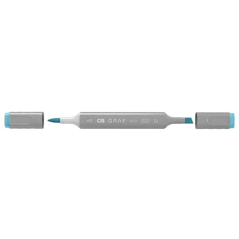 Marcador Artistico Cis Graf Duo Brush Baby Blue