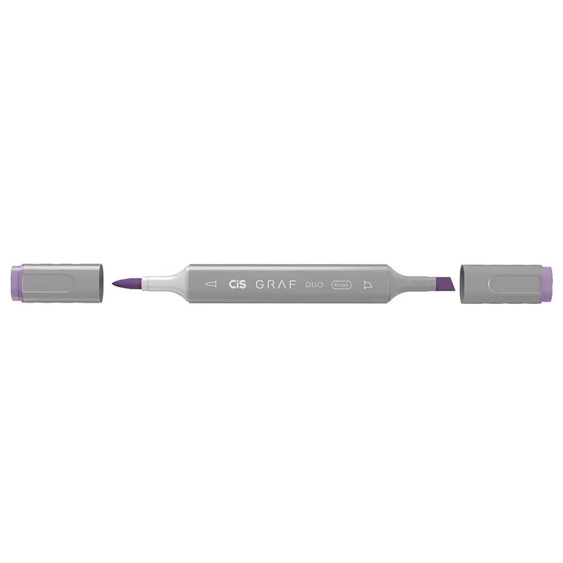 Marcador Artistico Cis Graf Duo Brush Light Violet