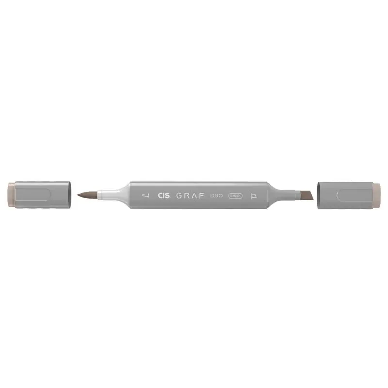 Marcador Artistico Cis Graf Duo Brush Warm Grey Wg5