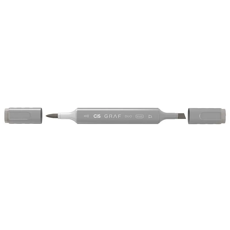 Marcador Artistico Cis Graf Duo Brush Warm Grey Wg6