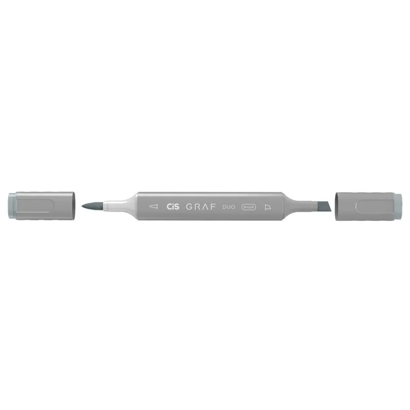 Marcador Artistico Cis Graf Duo Brush Green Grey - Gg5