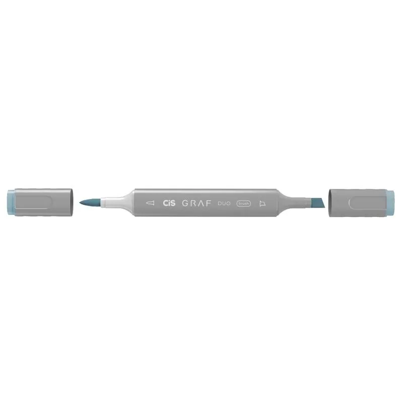 Marcador Artistico Cis Graf Duo Brush Blue Grey - Bg5
