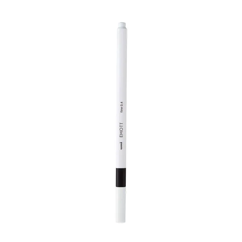 Caneta Hidrográfica Uniball Emott Fine Preta 0.4mm