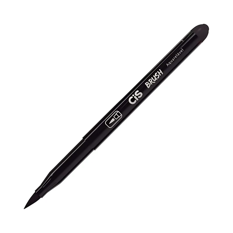 CANETA MARCADOR BRUSH PEN PRETO 70.3600 CIS