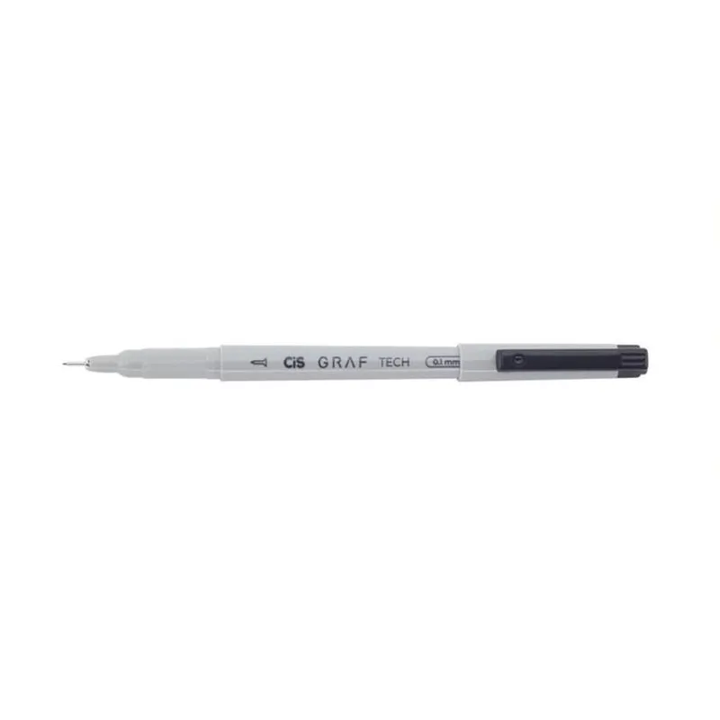 Caneta Nankin Cis Graf Tech 0.1mm Preta