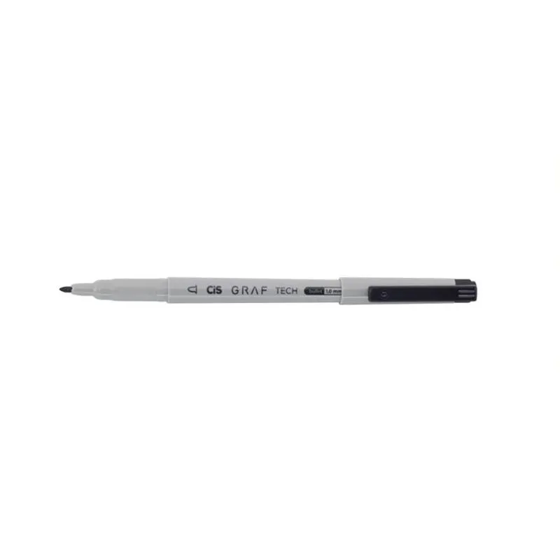 Caneta Nankin Cis Graf Tech Bullet 1.0mm Preta