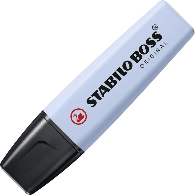 MARCA TEXTO STABILO BOSS AZUL NUBLADO PASTEL 4601