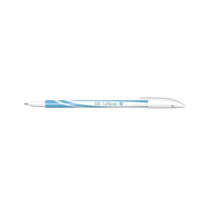 Caneta Esferográfica Cis Lollipop Listras 0.5mm Cores Diversas - Item Sortido
