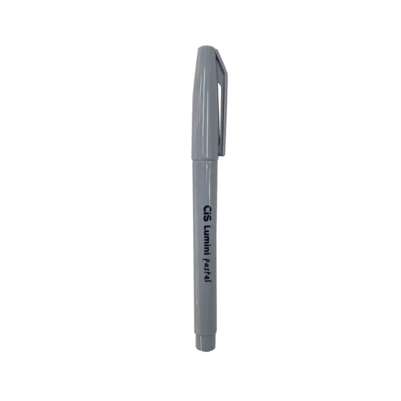 Marca Texto Lumini Tom Pastel Cinza - Cis