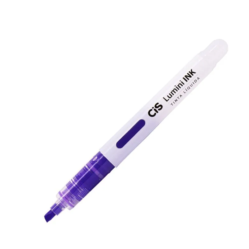 Caneta Marca Texto CIS Lumini Ink Roxo