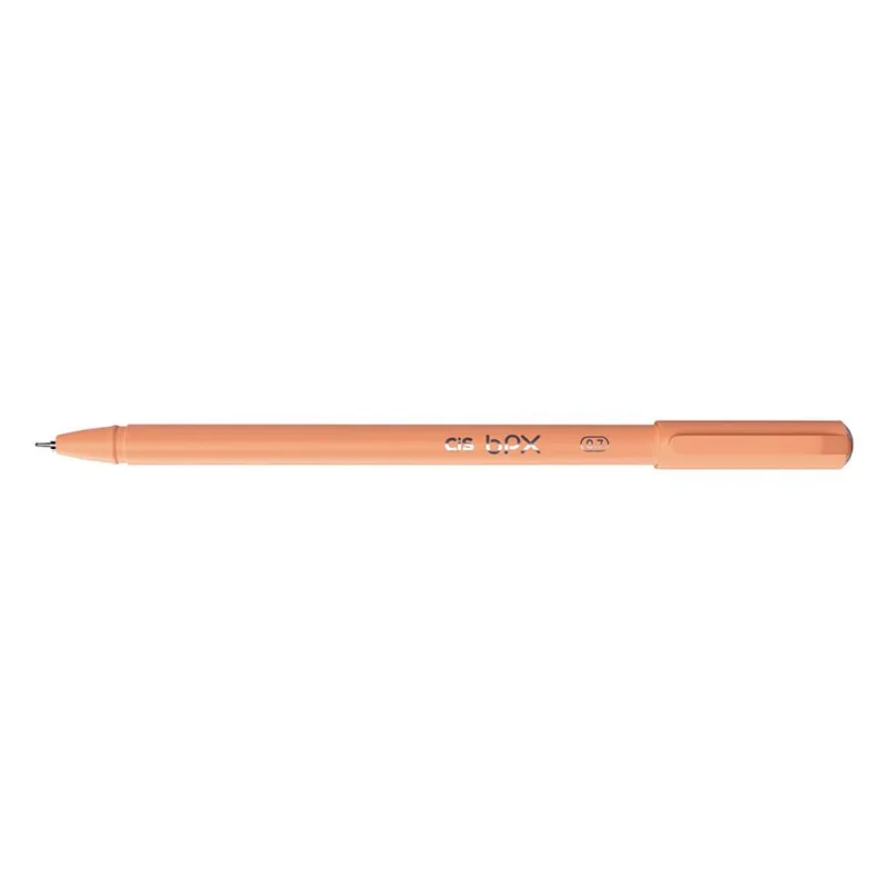 Caneta Esferográfica 0,7mm BPX Laranja - Cis