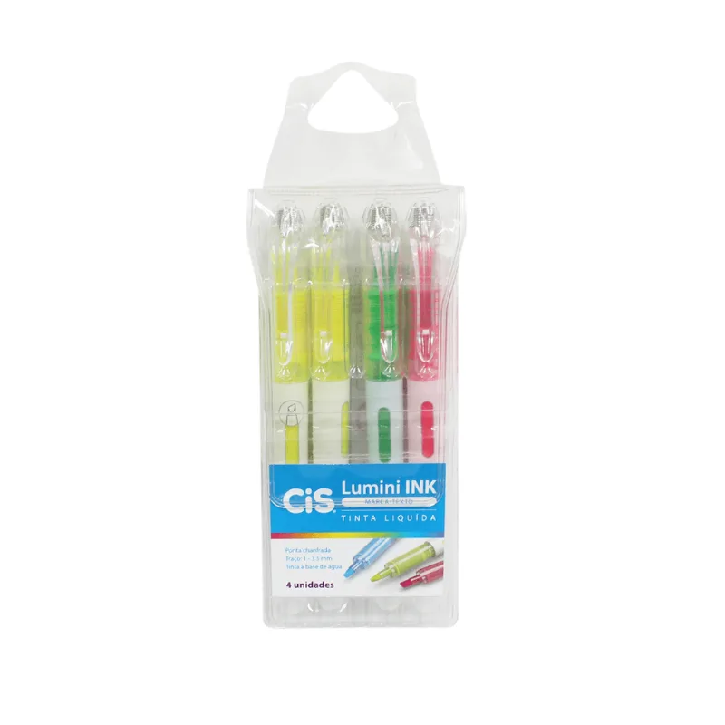 MARCA TEXTO CIS LUMINI INK C/4 R.56.2104 ÚNICA