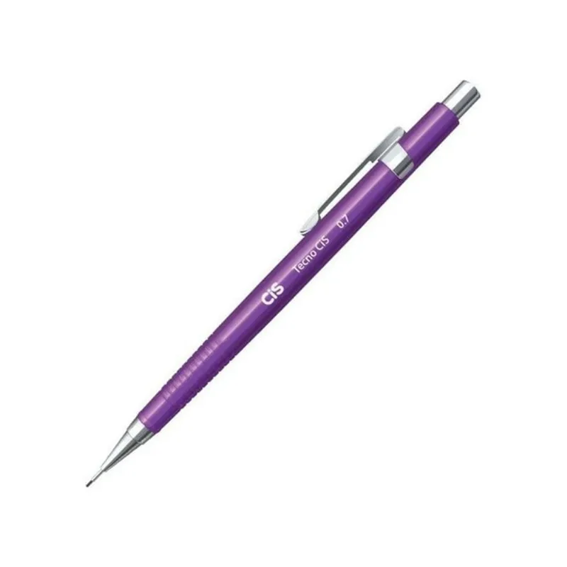 Lapiseira Tecno Cis 0.7mm Roxa Metálica - Cis