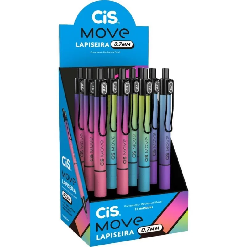 Lapiseira 0.7MM CIS Move (S)