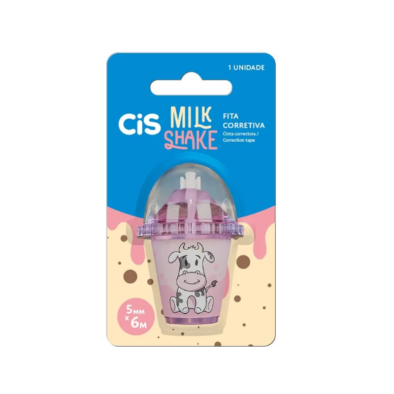 Fita Corretiva Milkshake 5mmx6m Sortidas Cis 01un Cis