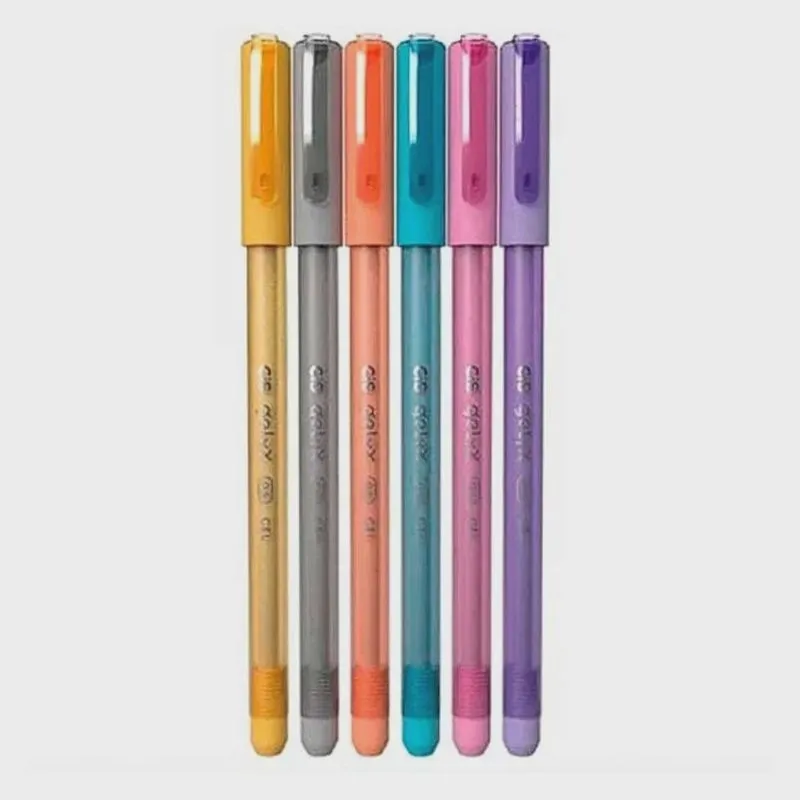 Caneta Cis gel Gelyx metálica sort. c/24