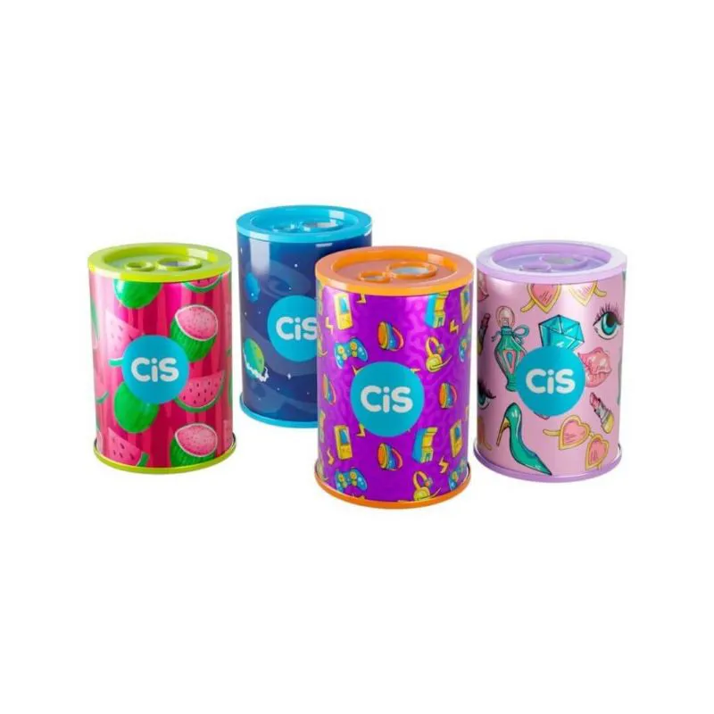 APONTADOR C/DEPOSITO C/2 FUROS LATA MODELO 500 CIS