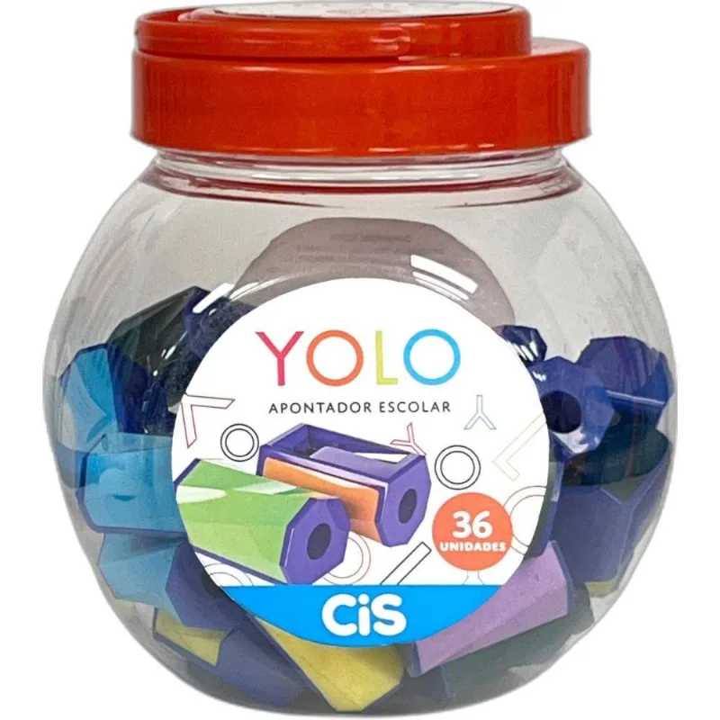 Apontador Sem Deposito Cis Yolo 4 Cores