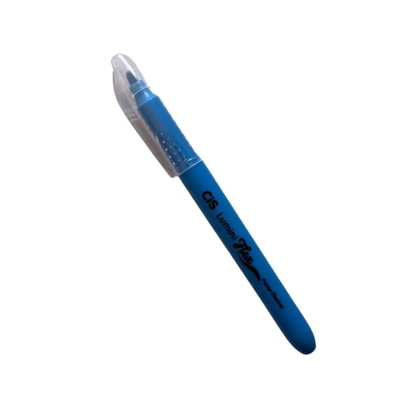 Marca Texto Lumini Flex -Azul Neon- Cis