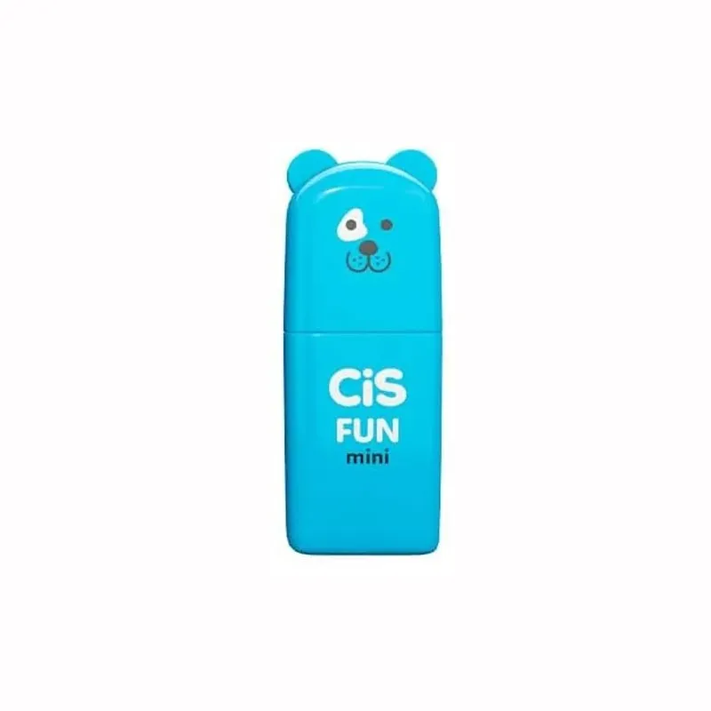 Pincel marca texto Fun Mini Azul Neon - Cis