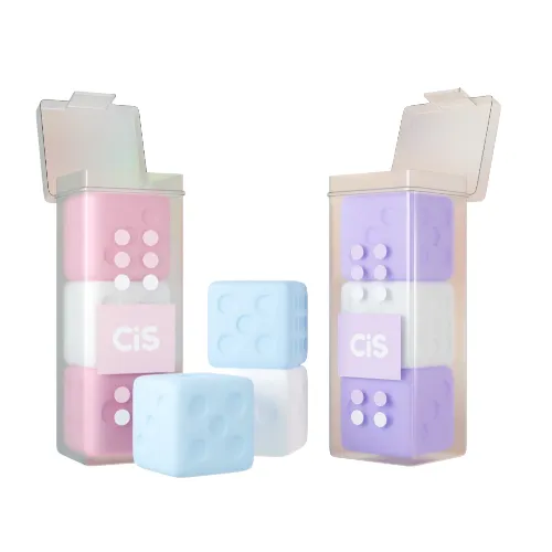 Borracha - Mini Dadinhos C/ 3 - Cis