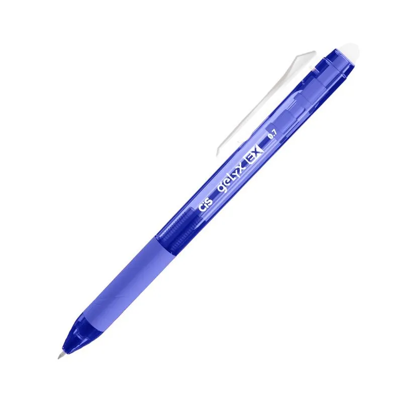 Caneta gel apagável 0.7mm Gelyx ex Azul - Cis