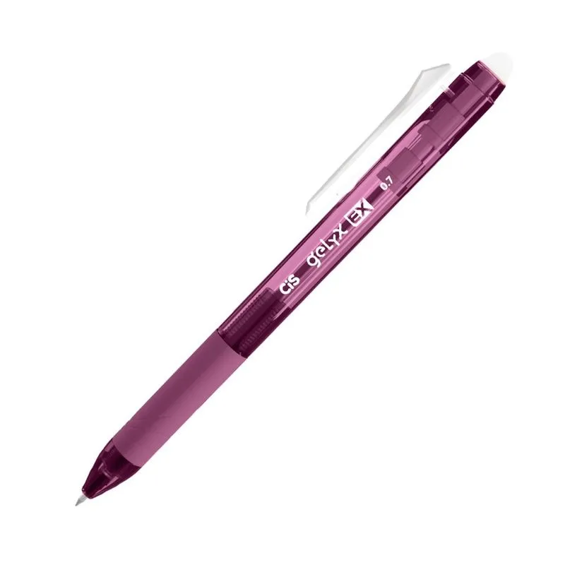 Caneta gel apagável 0.7mm Gelyx ex Roxo Escuro - Cis