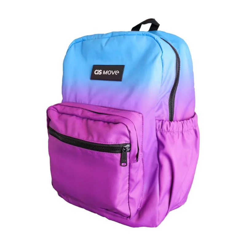 Mochila Escolar Move OEX Azul e Roxo