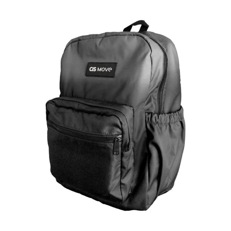 Mochila Cis Move Cinza Preta