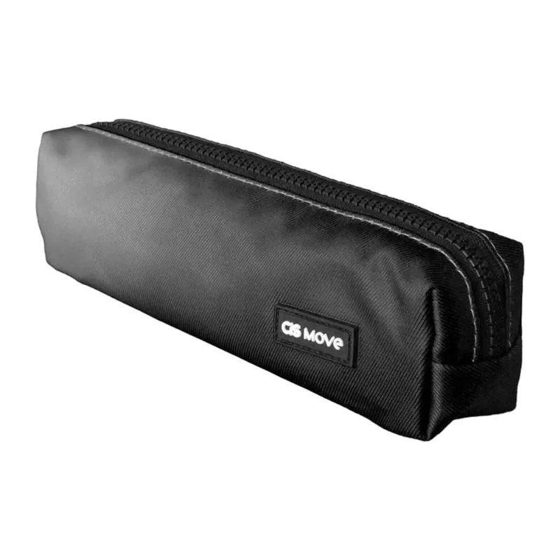 Estojo Cis Move Cinza e Preto