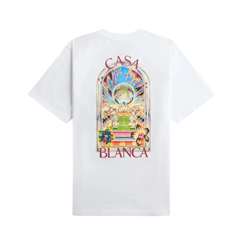 Casablanca T-shirt Landscape White S / New / 106794