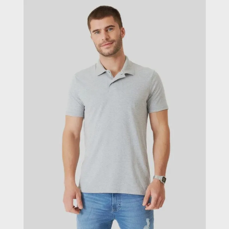 Camisa Polo Malha Masculina Malwee