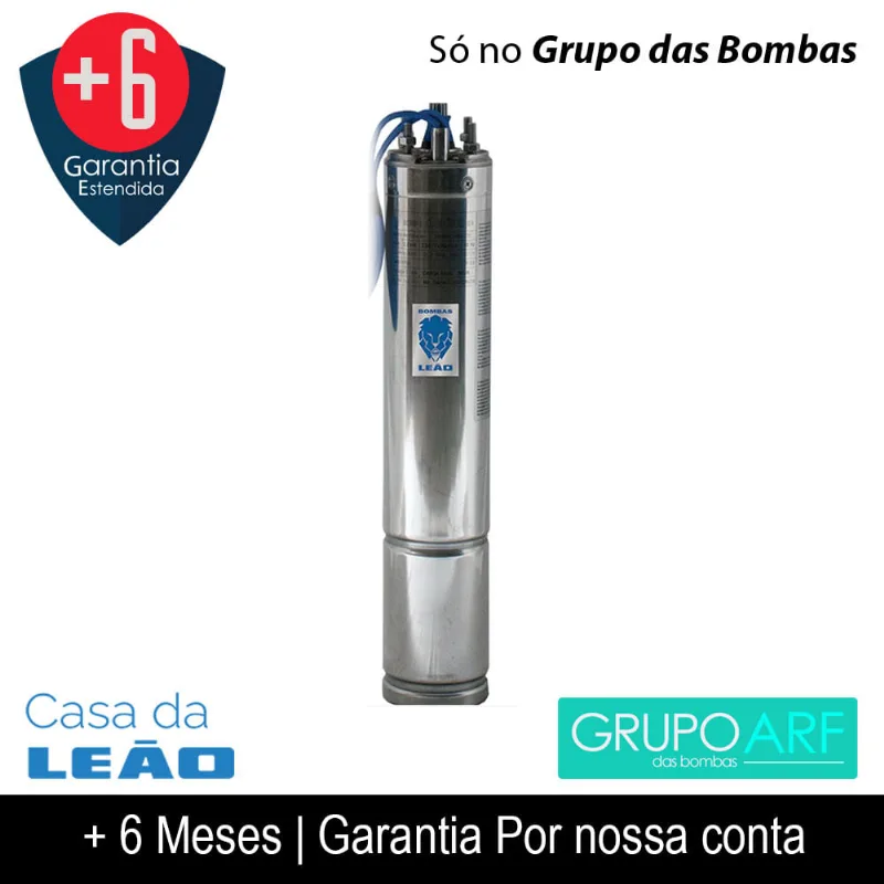 Motor Para Bomba Leão 3/4Cv 250v Monofasico