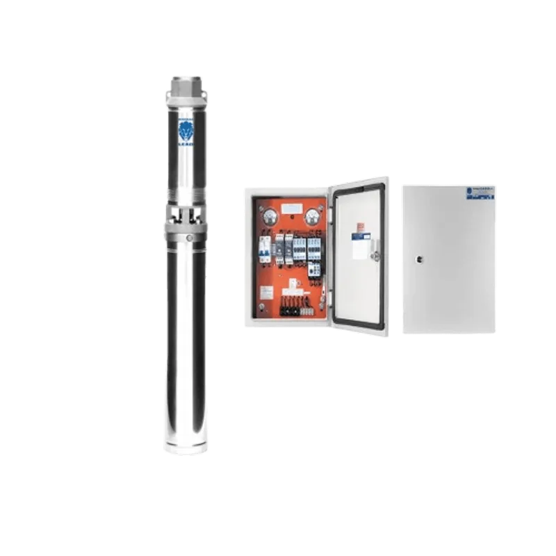Bomba Submersa Leão 4" Polegadas 4R1PA-19 1Cv 440v Trifasico Com Painel