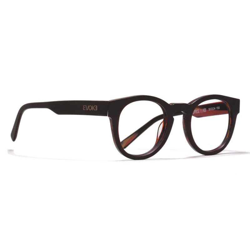 Óculos de Grau Evoke Uprise I H01 BLACK MATTEMARBLE GUN TAM 50 MM