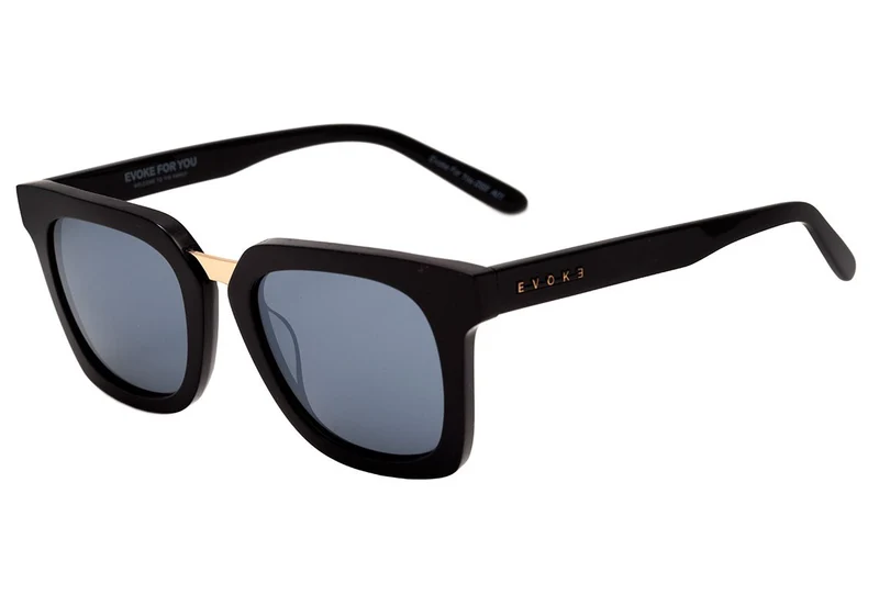 Óculos de Sol Evoke For You DS5 A01 Black Shine Gold/ Gray