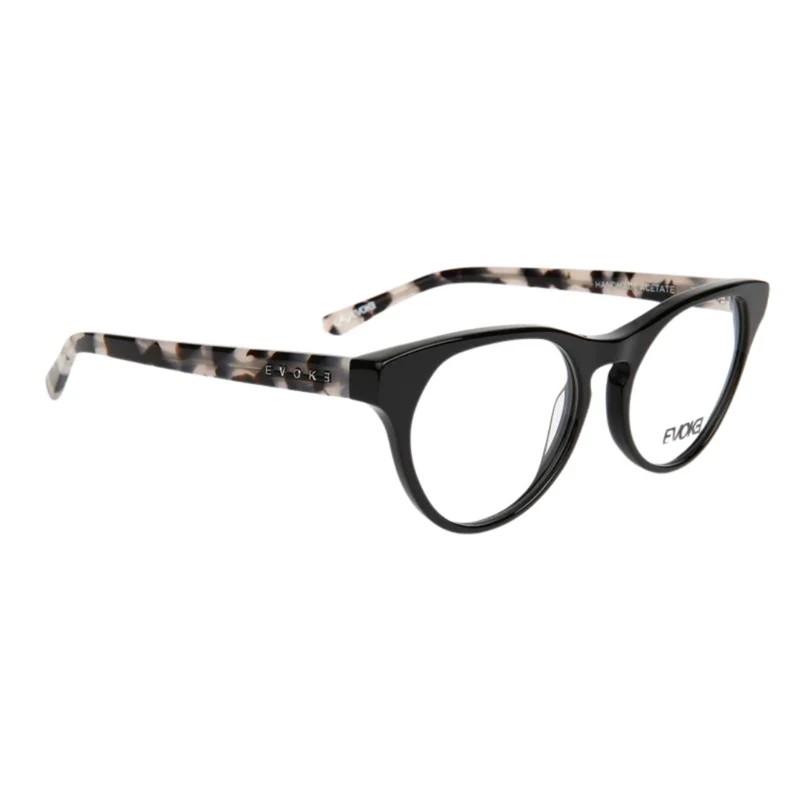 ÓCULOS DE GRAU EVOKE URBAN 11 A01 BLACK TEMPLE DEMI NUDE TAM 52 MM