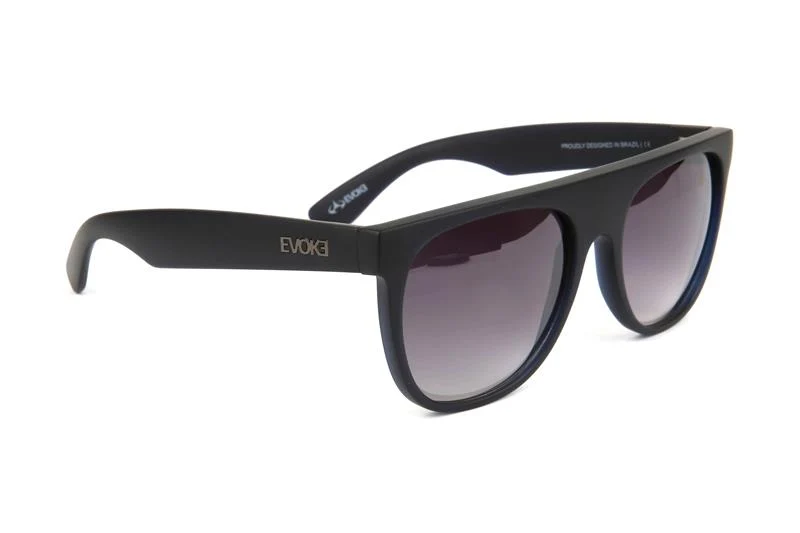 Óculos de Sol Evoke Haze BR03 Dark Blue Matte Gray Gradient TAM 54 MM
