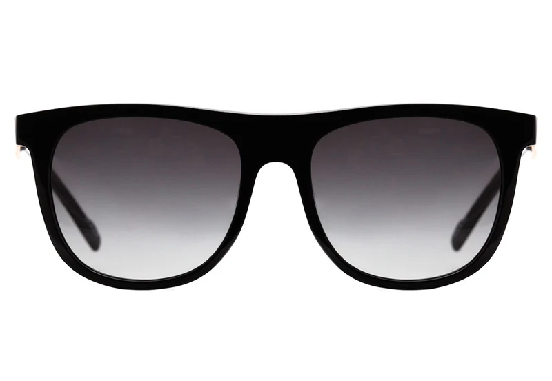 Óculos de Sol Evoke Volt 01 A01S Black Shine Gold/ Gray Gradient