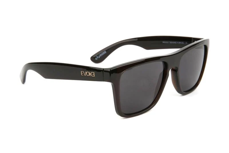 Óculos de Sol Evoke EVK 24 T02 Nut Brown Shine Ocher / Gray Unico