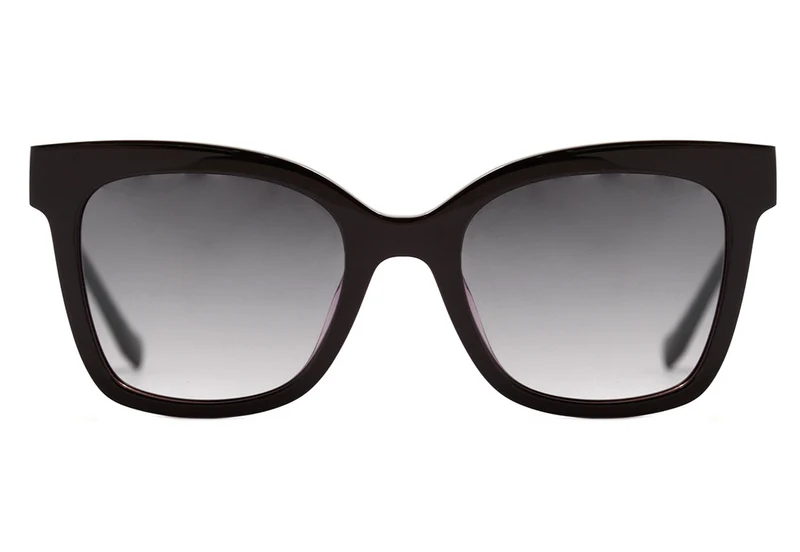EVOKE FOR YOU DS35 - ÓCULOS DE SOL A01 Black Shine/ Gray Degradê Unico