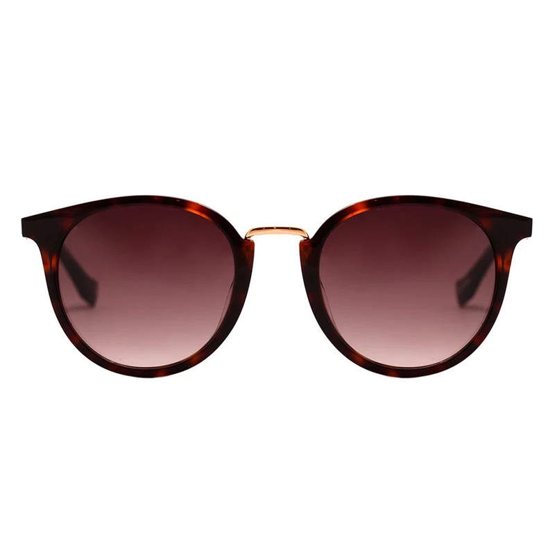 EVOKE FOR YOU DS38 - ÓCULOS DE SOL G21 Turtle Shine Gold/ Brown Gradient Unico