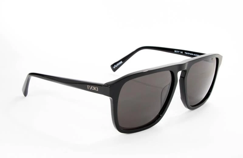 EVOKE FOR YOU DS4 - ÓCULOS DE SOL A01A Black Shine/ Gray Total Unico