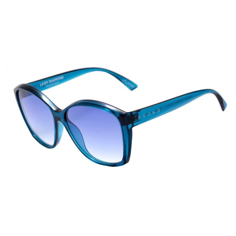 ÓCULOS DE SOL LADY DIAMOND T01 CRYSTAL BLUE GRADIENT