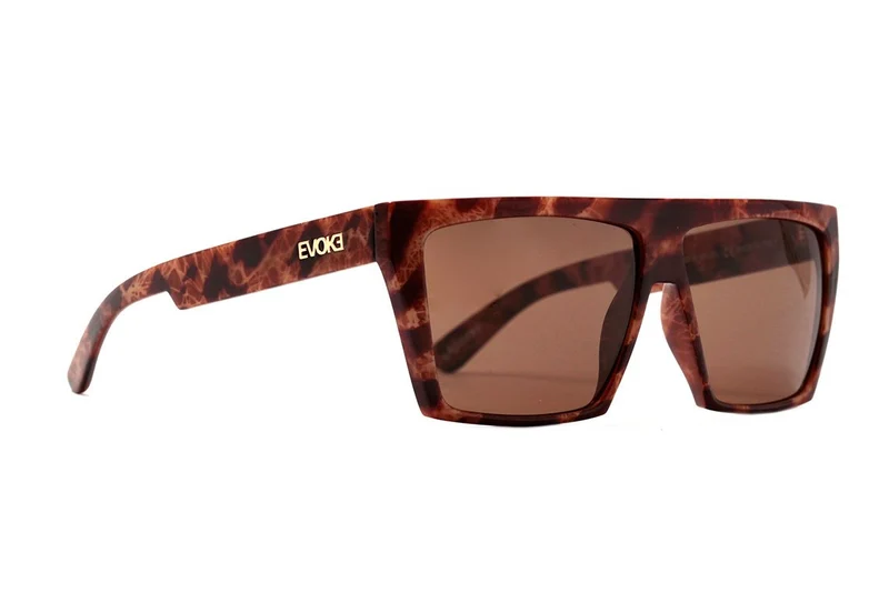 Óculos de Sol Evoke EVK 15 RD01 Radica Shine / Brown Total Unico