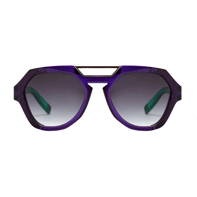 Óculos de Sol Evoke Avalanche T09 Purple Turquoise / Gray Gradient Unico