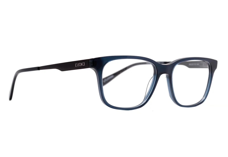 Óculos de Grau Evoke For You DX53 T01 BLUE CRYSTAL SHINE TAM 56 MM